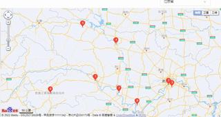 百度地图API搜索定位地理位置特效