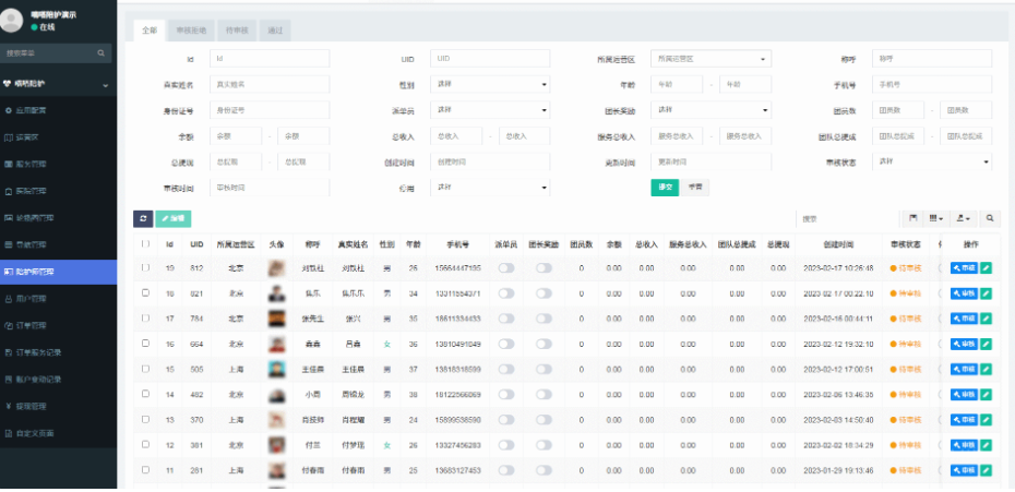 原生微信小程序框架开发的陪诊小程序 ThinkPHP6+
